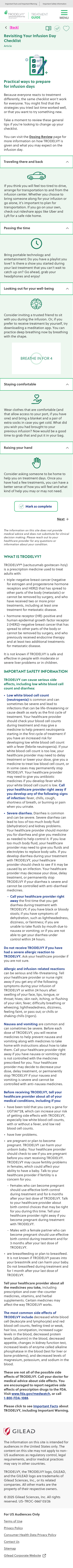 Trodelvy Patient Treatment Guide Mobile Design 22